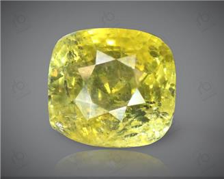 Natural Heated & Treated (Bi-color) Sapphire Pitambari Certified 3.37CTS-2396